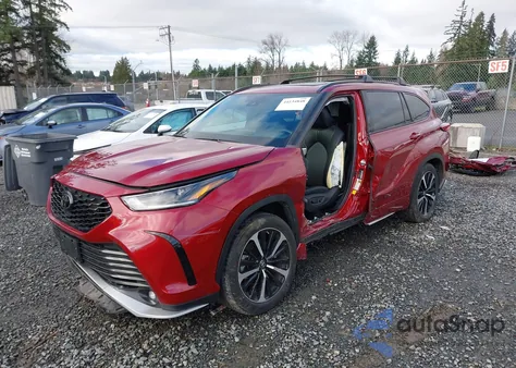 2022 Toyota Highlander Xse from USA, damaged, VIN 5TDLZRBH8NS183968